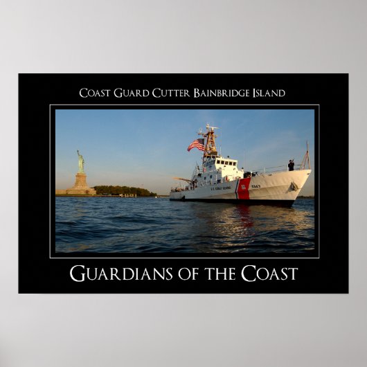 USCGC BAINBRIDGE ISLAND POSTER (Voorkant)