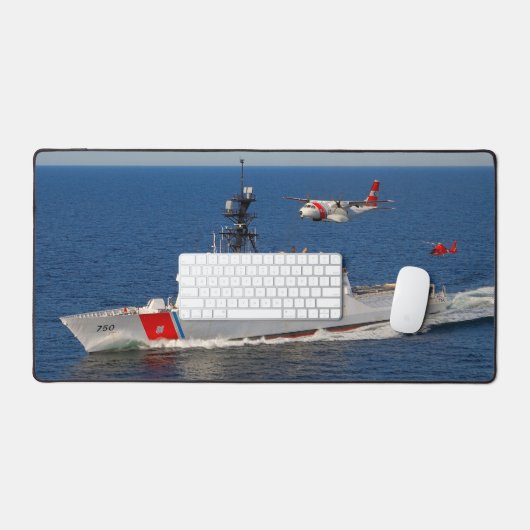 USCGC BERTHOLF met HC-144 en MH-65D Bureaumat (Keyboard & Muis)