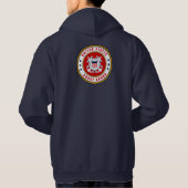 USCGC Block Island WPB-1344 Hoddie Hoodie (Achterkant)