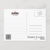 USCGC BRAMBLE WLB-392 BUOY TENDER-a Briefkaart (Achterkant)