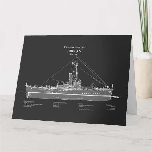 USCGC Chelan - ABD Bedankkaart (Voorkant)