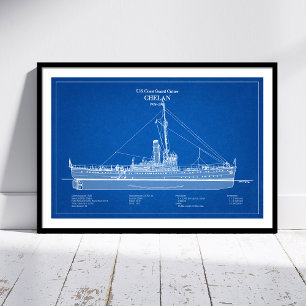 USCGC Chelan - ABD Foto Afdruk