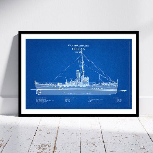 USCGC Chelan - ABD Foto Afdruk