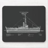 USCGC Chelan - ABD Muismat (Voorkant)