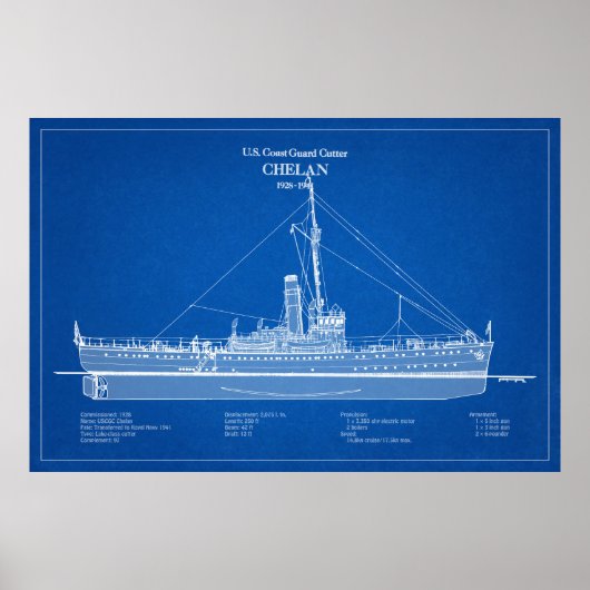 USCGC Chelan - ABD Poster (Voorkant)
