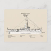 USCGC Chelan - SBD Briefkaart (Voorkant)