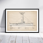 USCGC Chelan - SBD Foto Afdruk