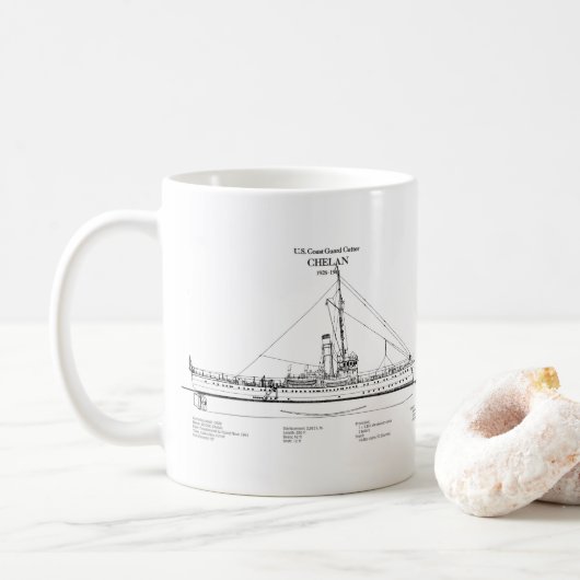 USCGC Chelan - SBD Koffiemok (Met donut)