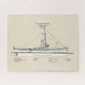USCGC Chelan - SBD Legpuzzel (Horizontaal)
