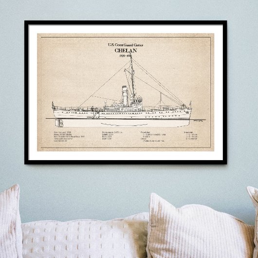 USCGC Chelan - SBD Poster