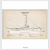 USCGC Chelan - SBD Sticker (Vel)