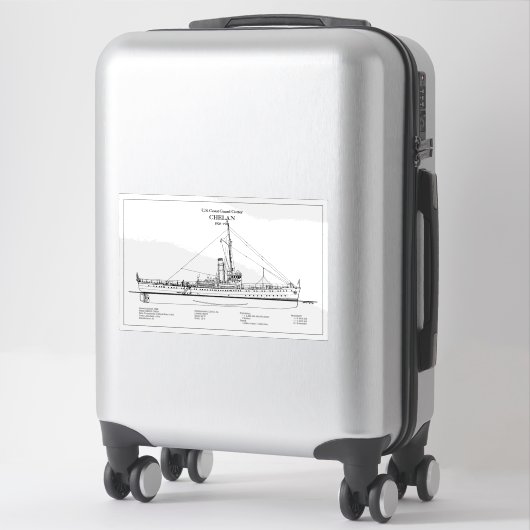 USCGC Chelan - SBD Sticker (Koffer)