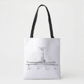 USCGC Chelan - SBD Tote Bag (Voorkant)