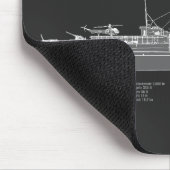 USCGC Cobb wpg-181 – PD Muismat (Hoek)