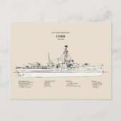USCGC Cobb wpg-181 - SBD Briefkaart (Voorkant)