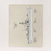 USCGC Cobb wpg-181 - SBD Legpuzzel (Verticaal)
