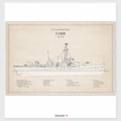 USCGC Cobb wpg-181 – SBD Sticker (Vel)