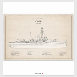 USCGC Cobb wpg-181 – SBD Sticker