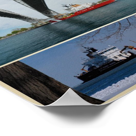 USCGC Cutter Mackinaw Poster (Hoek)