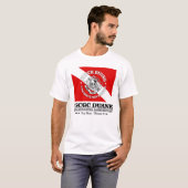 USCGC Duane (beste wrakken) T-shirt (Voorkant volledig)