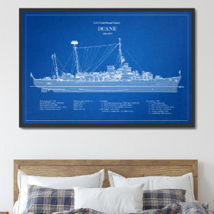 USCGC Duane wpg-33 - ABD Foto Afdruk