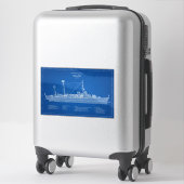 USCGC Duane wpg-33 - ABD Sticker (Koffer)