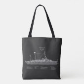 USCGC Duane wpg-33 – PD Tote Bag (Achterkant)