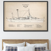 USCGC Duane wpg-33 - SBD Foto Afdruk