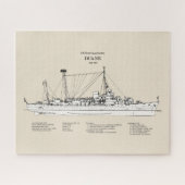 USCGC Duane wpg-33 - SBD Legpuzzel (Horizontaal)