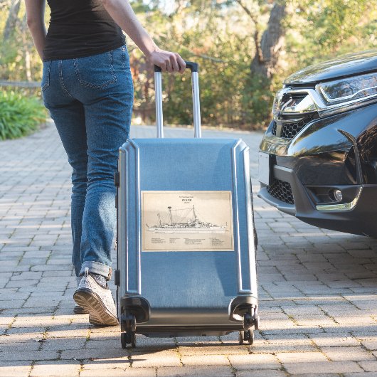 USCGC Duane wpg-33 - SBD Sticker (Koffer Insitu)