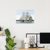 USCGC Eagle Poster (Thuiskantoor)