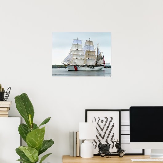 USCGC Eagle Poster (Thuiskantoor)