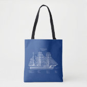USCGC Eagle wix-327 - ABD Tote Bag (Voorkant)