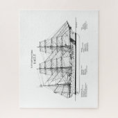 USCGC Eagle wix-327 - BD Legpuzzel (Verticaal)