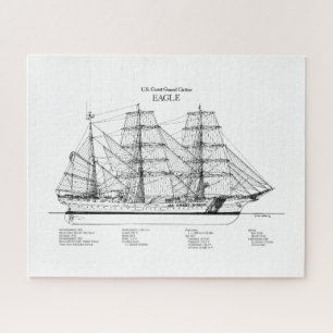 USCGC Eagle wix-327 - BD Legpuzzel