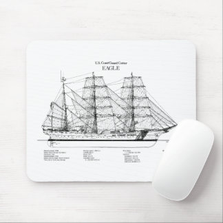 USCGC Eagle wix-327 - BD Muismat