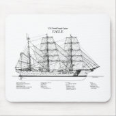 USCGC Eagle wix-327 - BD Muismat (Voorkant)