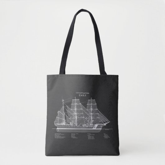 USCGC Eagle wix-327 – PD Tote Bag (Voorkant)