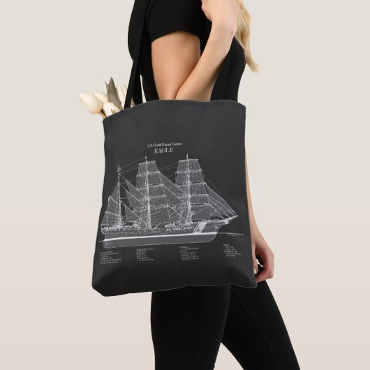 USCGC Eagle wix-327 – PD Tote Bag (Dichtbij)