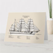 USCGC Eagle wix-327 - SBD Bedankkaart (Voorkant)