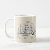 USCGC Eagle wix-327 - SBD Koffiemok (Links)