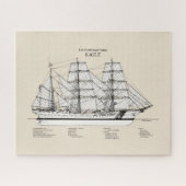USCGC Eagle wix-327 - SBD Legpuzzel (Horizontaal)