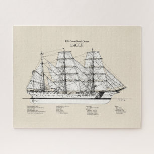 USCGC Eagle wix-327 - SBD Legpuzzel