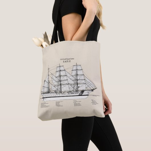 USCGC Eagle wix-327 - SBD Tote Bag (Dichtbij)