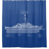 USCGC Eastwind wagb-279 - ABD Douchegordijn (Voorkant)
