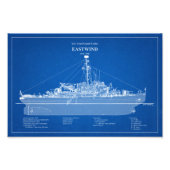 USCGC Eastwind wagb-279 - ABD Foto Afdruk (Voorkant)