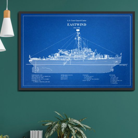 USCGC Eastwind wagb-279 - ABD Foto Afdruk