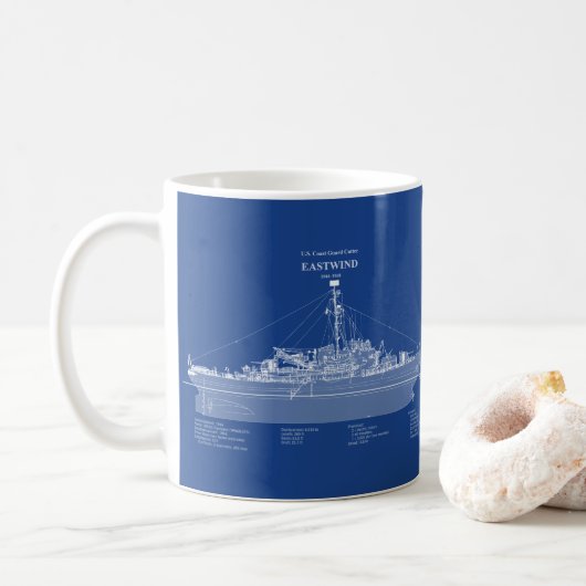 USCGC Eastwind wagb-279 - ABD Koffiemok (Met donut)