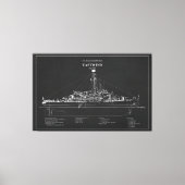 USCGC Eastwind wagb-279 – PD Canvas Afdruk (Voorkant)