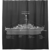 USCGC Eastwind wagb-279 – PD Douchegordijn (Voorkant)